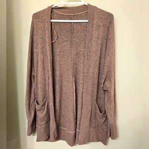American Eagle size XS cardigan | super soft sweater cardigan | brown